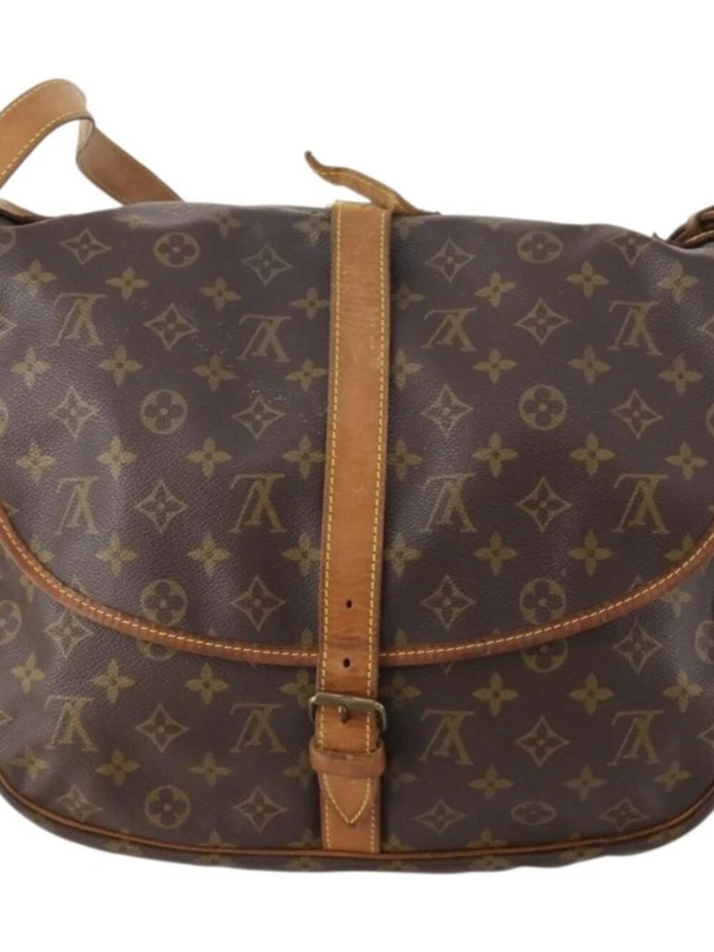 LOUIS VUITTON Monogram Saumur 35 Shoulder Bag M42254 LV Auth bs33561 - Picture 2 of 16